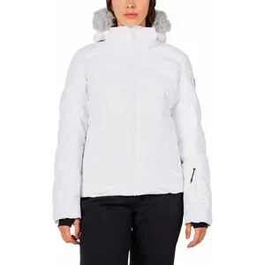 Rossignol Schützende und isolierende Skijacke W Staci Insulated Jacket White für Damen Größe L Weiß