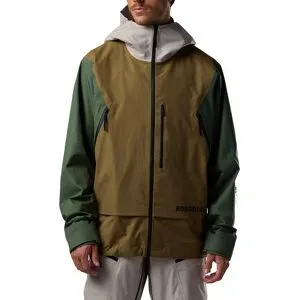 Rossignol Wasserfeste Skijacke Proclivity L.E. 3L Shell M Jacket Fig für Herren aus Wolle Größe L Khaki