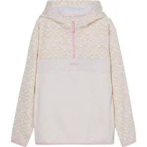 Roxy Polaire à capuche Frost Fern Girl Biscotti gram  Kindergröße 14 Jahre Beige