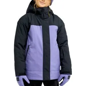 Roxy Veste de ski Ice Bounded Girl Jacket True Black  Kindergröße 14 Jahre Violett
