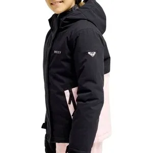 Roxy Veste de ski Snowflare Girl Jacket True Black  Kindergröße 14 Jahre schwarz