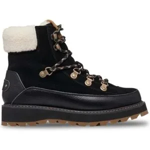 Roxy Bottes déperlantes en Primaloft Azelie Black für Damen aus Leder Größe 7 US schwarz