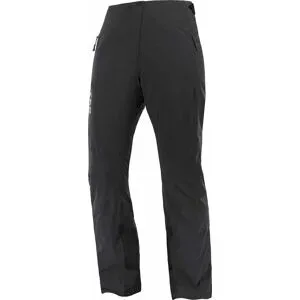 Salomon Isolierende und wasserfeste Skihose  S/Max Warm Pants W Deep Black für Damen Größe S schwarz