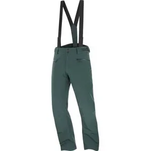 Salomon Isolierende Skihose Edge Pant M Green Gables für Herren Größe M Grün