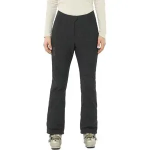 Salomon Wasserdichte Stretch-Skihose Reason Pant W Deep Black für Damen Größe S schwarz