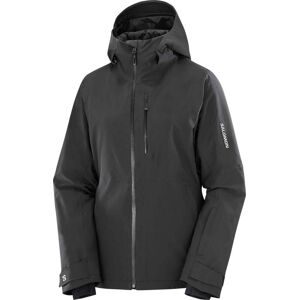 Salomon Isolierende Skijacke  Highland Jacket W Deep Black für Damen Größe M schwarz
