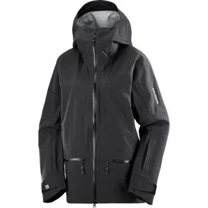 Salomon Wasserfeste und atmungsaktive Skijacke &ndash; Damen / Frau &ndash; Absolute 3L Jkt W Absolute 3L Jkt W Deep Black für Damen Größe M -