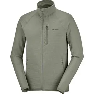 Salomon Leichtes Stretch-Fleece &ndash; Herren &ndash; Sntial Lightwarm FZ M Sntial Lightwarm FZ M Castor Gray für Herren Größe XL Grau