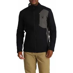 Spyder Fleecejacke Bandit Jacket Black für Herren Größe M schwarz