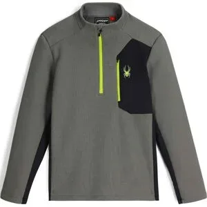 Spyder Fleecejacke mit halbem Reißverschluss &ndash; Herren &ndash; Bandit 1/2 Zip Bandit 1/2 Zip Storm für Herren Größe S Grau