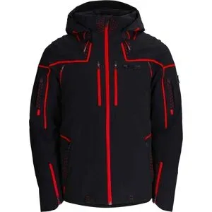 Spyder Wasserfeste und warme Skijacke aus Primaloft® Pinnacle Jacket Black für Herren Größe M schwarz