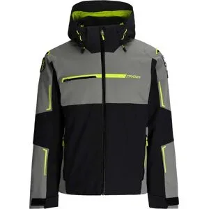 Spyder Warme Skijacke aus Primaloft® Titan Jacket Black für Herren Größe L schwarz