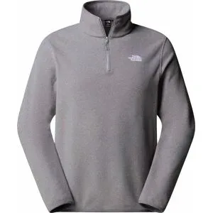 The North Face Fleecejacke mit Reißverschluss &ndash; Herren &ndash; Glacier Fleece 1/4 Zip M Glacier Fleece 1/4 Zip Jacket TNF Mid Grey Heather