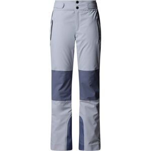 The North Face Warme, wasserfeste Skihosen W Lenado Pant Blue Flax Twilight Gala für Damen Größe M Grau