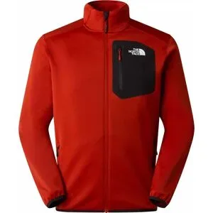 The North Face Robuster Fleece-Pullover mit Reißverschluss &ndash; Herren &ndash; M Crest Full Zip Jacket Iron Clay TNF Black M Crest Full Zip