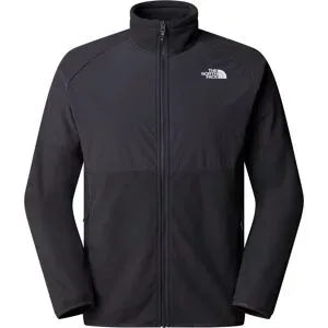 The North Face Fleece mit Reißverschluss M Glacier Heavyweight Full Zip Asphalt Grey TNF Black für Herren Größe M Grau