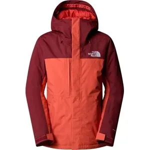 The North Face Schnitt / Passform winddichte und wasserfeste Skijacke W Freedom Insulated Jacket Sumac Mars Dust für Damen Größe XS Bordeaux