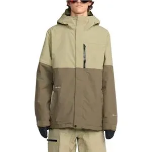 Volcom Snowboard Jacke aus GORE-TEX ePE L Gore-Tex Jacket Moss Green für Herren Größe S Grün