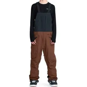 Volcom Snowboard Latzhose aus GORE-TEX ePE Rain Gore-Tex Bib Overall Brown für Herren Größe M Braun
