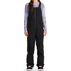 Volcom Wasserfeste und atmungsaktive Schnee-Latzhose Swift Bib Overall W Black für Damen Größe M schwarz