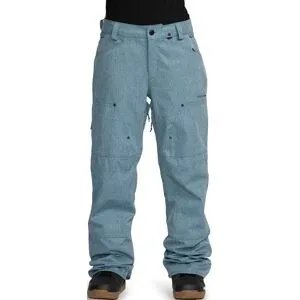 Volcom Pantalon de snow imperméable et respirant Pollock Pant W Denim für Damen Größe M Blau