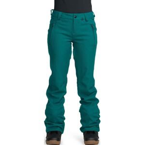 Volcom Wasserfeste und atmungsaktive Schneehose Genus Stretch Pant W Atlantic Deep für Damen Größe M Grün