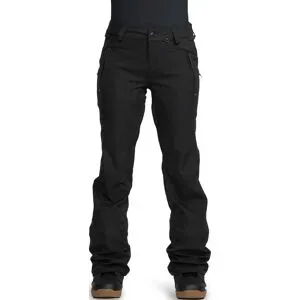 Volcom Wasserfeste und atmungsaktive Schneehose Genus Stretch Pant W Black für Damen Größe S schwarz