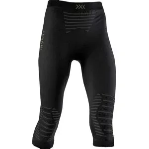 X-Bionic Technische 3/4 Strumpfhose Invent 4.0 Pants 3/4 W Black/Charcoal für Damen Größe L schwarz