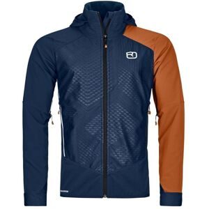 Ortovox Skitourenjacke Col Becchei Jacket M Deep Ocean für Herren aus Wolle Größe S Navy blau