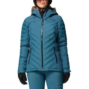 Columbia Isolierte und atmungsaktive Skijacke Bird Mountain III Insulated Jacket Everblue für Damen Größe S Blau