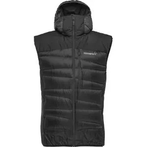Norrona Ärmellose Daunenjacke Falketind Down750 Vest M Caviar Black für Herren Größe L schwarz