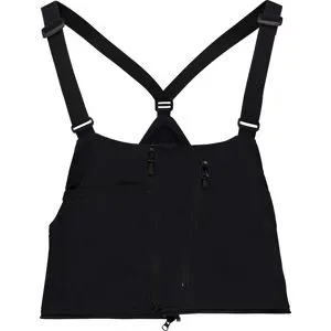 Norrona Plastron pare-neige Flex1 Ski/Snowboard Zip-In Bib M Caviar Black für Herren Größe S schwarz