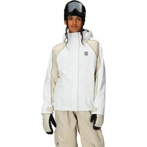 686 Wasserfeste und winddichte Jacke &ndash; Damen &ndash; W Hologram Shell Jacket W Hologram Shell Jacket White Colorblock für Damen Größe XS -