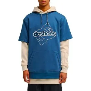 DCShoe Legerer Fleecepullover mit doppelter Schicht und wasserabweisender Beschichtung ? Herren ? Dryden Dryden Dark Denim für Herren Größe S