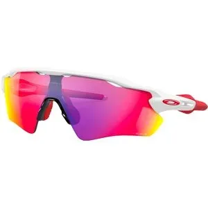 Oakley Sonnenbrille Radar EV Path Polished White Prizm Road  Weiß