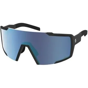 Scott Sonnenbrille Shield Black Amp Beryl Blue Chrome S3  schwarz