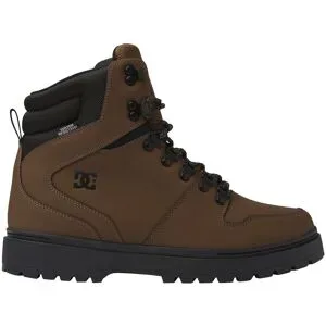 DCShoe Schuhe mit Sherpa-Futter ? Herren ? Peary TR Peary TR Dark Chocolate für Herren aus Leder Größe 8,5 US Braun
