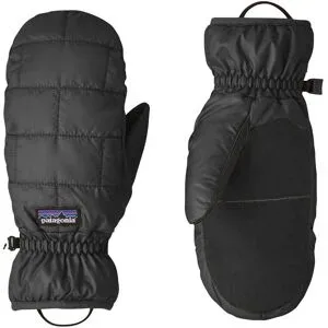 Patagonia Warme und wasserfeste Fäustlinge &ndash; PrimaLoft® Unisex Nano Puff Mitts Nano Puff Mitts Black für Herren Größe M schwarz