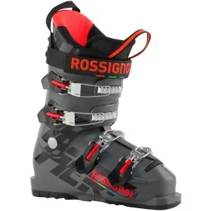 Rossignol Ski-Schuhe Hero Jr 65 Meteor Grey  aus Wolle Kindergröße 20.5 Grau