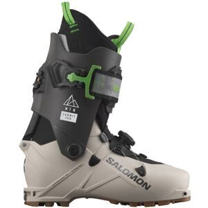 Salomon Tourenskischuhe Mtn Summit Pro Rainy Day/Belluga/Pastel Neon Green für Herren Größe 44-45 Grün