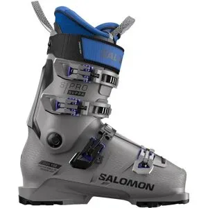 Salomon Skischuhe S/Pro Supra 120 Gw Steel Grey/Black/Race Blue für Herren aus Wolle Größe 45 2/3-46 1/3 Grau