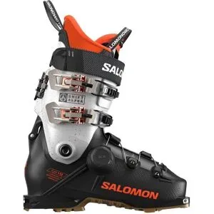 Salomon All-Mountain Ski Schuhe Shift Alpha Boa 110 Black/Orange Tiger/Orange Tiger für Herren aus Wolle Größe 45 2/3-46 1/3 schwarz
