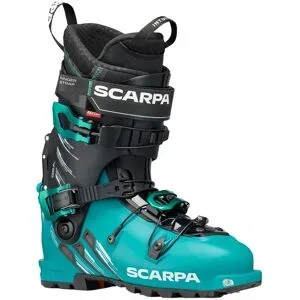 Scarpa Tourenskischuhe Gea Emerald Black für Damen aus Wolle Größe 37,5 Blau