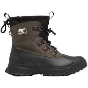 Sorel Wasserdichte und isolierende Après-Ski Scout 87'? Xt Wp M Black Quarry für Herren aus Leder Größe 40 schwarz