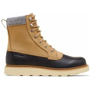 Sorel Wasserfeste Stiefeletten Slabtown 62' Caribou WP Caribou M Buff Black für Herren aus Leder Größe 44 schwarz
