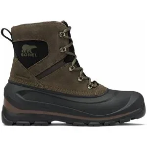 Sorel Warme, wasserfeste, steigende Schuhe Buxton Lace Boot WP M Major Black für Herren aus Leder Größe 41 Braun