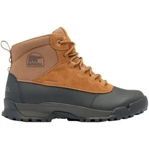 Sorel Wasserdichte und isolierte Winterstiefel ? Herren ? Buxton? Lite Lace Plus WP ? 2027 Buxton Lite Lace Plus WP Elk Black für Herren aus Leder