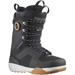 Salomon Snowboard-Boots Dialogue Lace Sj Boa Black/White für Herren Größe 46,5 schwarz