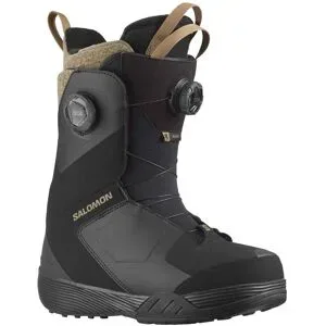 Salomon Snowboardboots Kiana Dual Boa Black/Sepia Tint für Damen Größe 38 schwarz