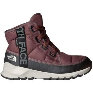 The North Face Wasserfeste Stiefel Thermoball Lace Up Luxe WP W Tawny Quartz für Damen Größe 7 US Bordeaux